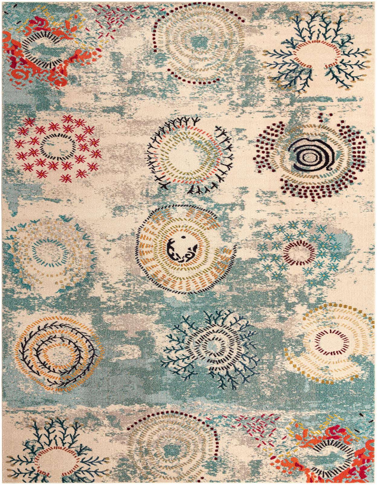10' 6 x 16' 5 Washable Hyacinth Rug