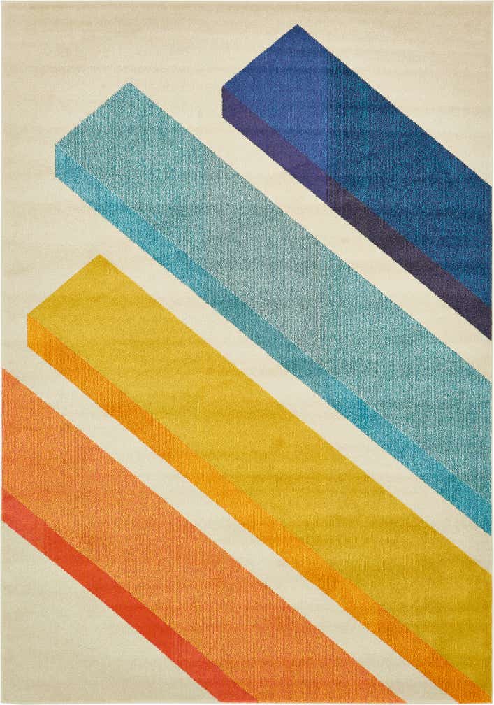 7' x 10' Washable Hyacinth Rug