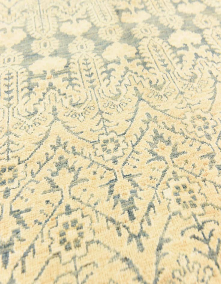 Detail image of 6' 7 x 9' 4 Hand Knotted Ikat Oriental Wool Rug