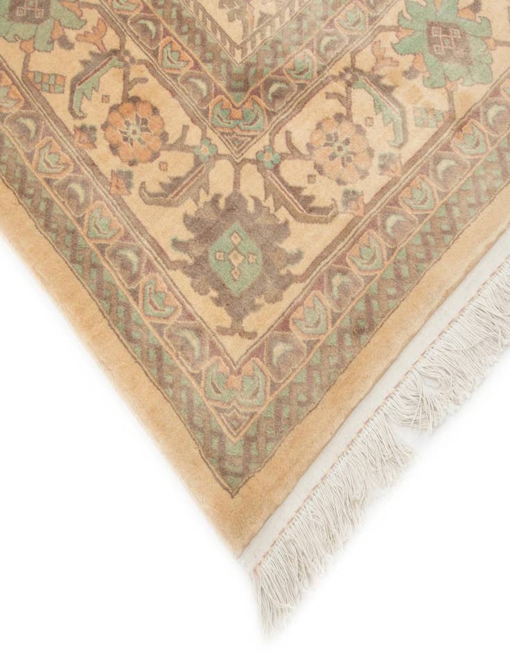 Detail image of 8' 3 x 10' 2  Hand Knotted Indo Tabriz Wool Rug