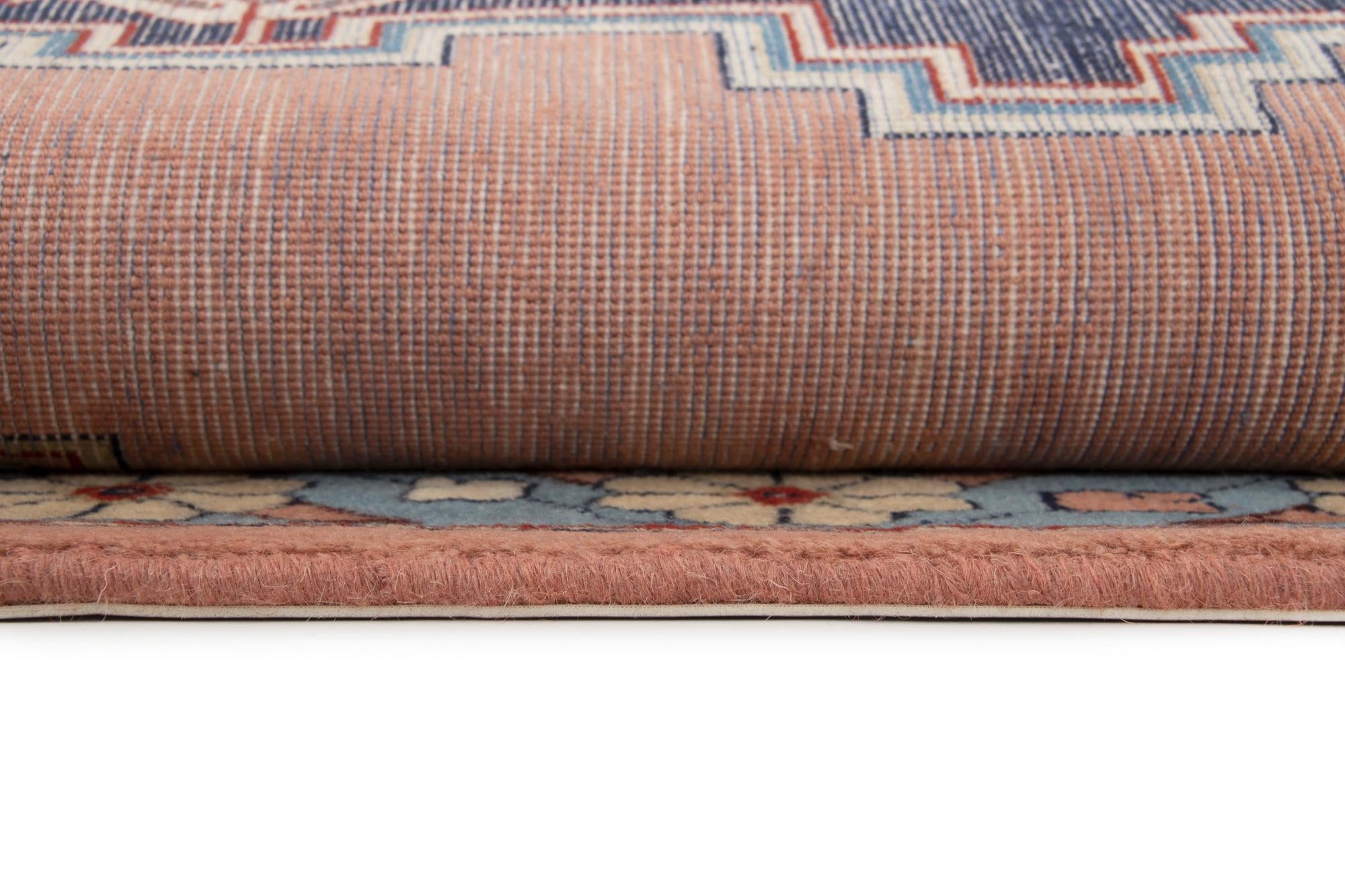 6' 8 x 9' 9 Hand Knotted Indo Tabriz Wool Rug