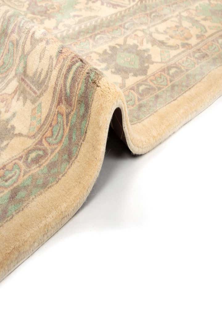 8' 3 x 9' 10 Hand Knotted Indo Ziegler Wool Rug