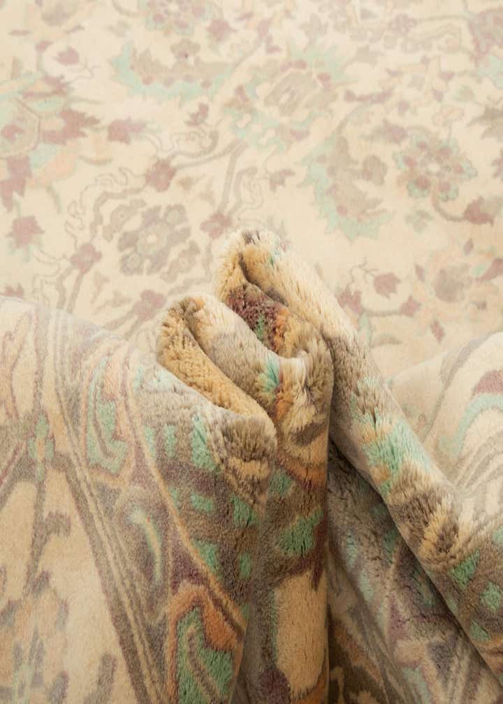 8' 3 x 9' 10 Hand Knotted Indo Ziegler Wool Rug