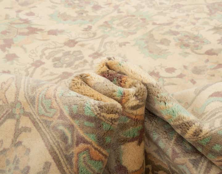 8' 3 x 9' 10 Hand Knotted Indo Ziegler Wool Rug