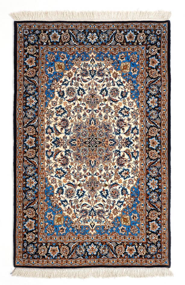Detail image of 3' 8 x 5' 10 Isfahan Rug
