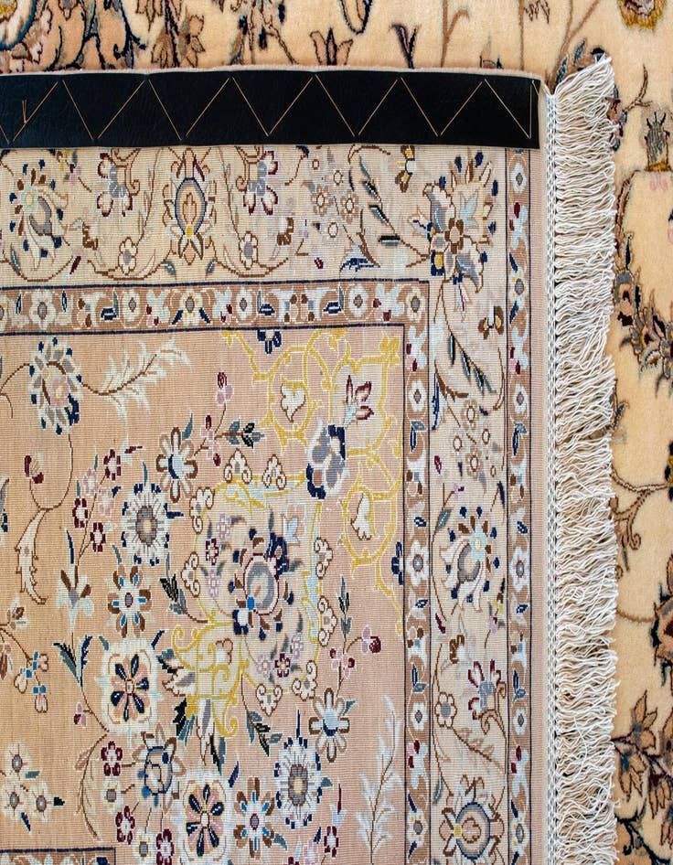 Detail image of 10' x 14' 5  Hand Knotted Isfahan Persian Rug