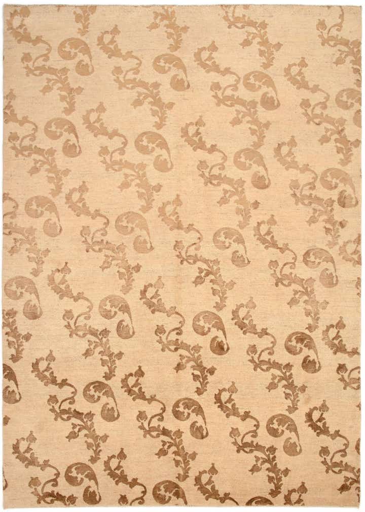 5' 3 x 7' 11 Hand Knotted Isfahan Persian Rug