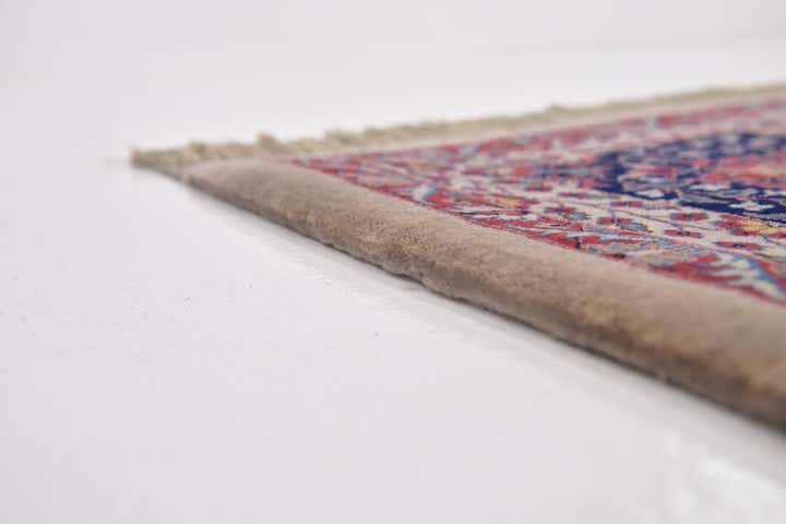 7' 2 x 9' 7 Hand Knotted Isfahan Oriental Wool Rug