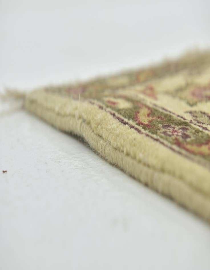 Detail image of 5' 8 x 8' 3 Hand Knotted Jaipur Agra Wool Rug