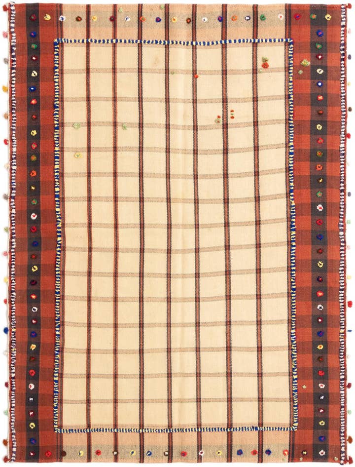 Detail image of 5' x 6' 9 Jajim Rug