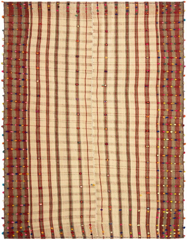 Detail image of 4' 7 x 8' 8 Jajim Rug