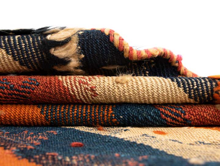 3' 9 x 7' 5 Jajim Wool Rug