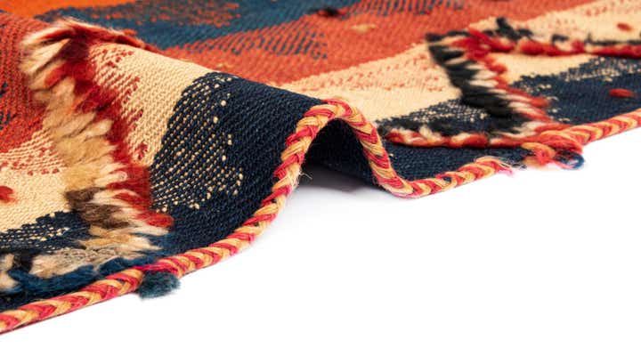 3' 9 x 7' 5 Jajim Wool Rug