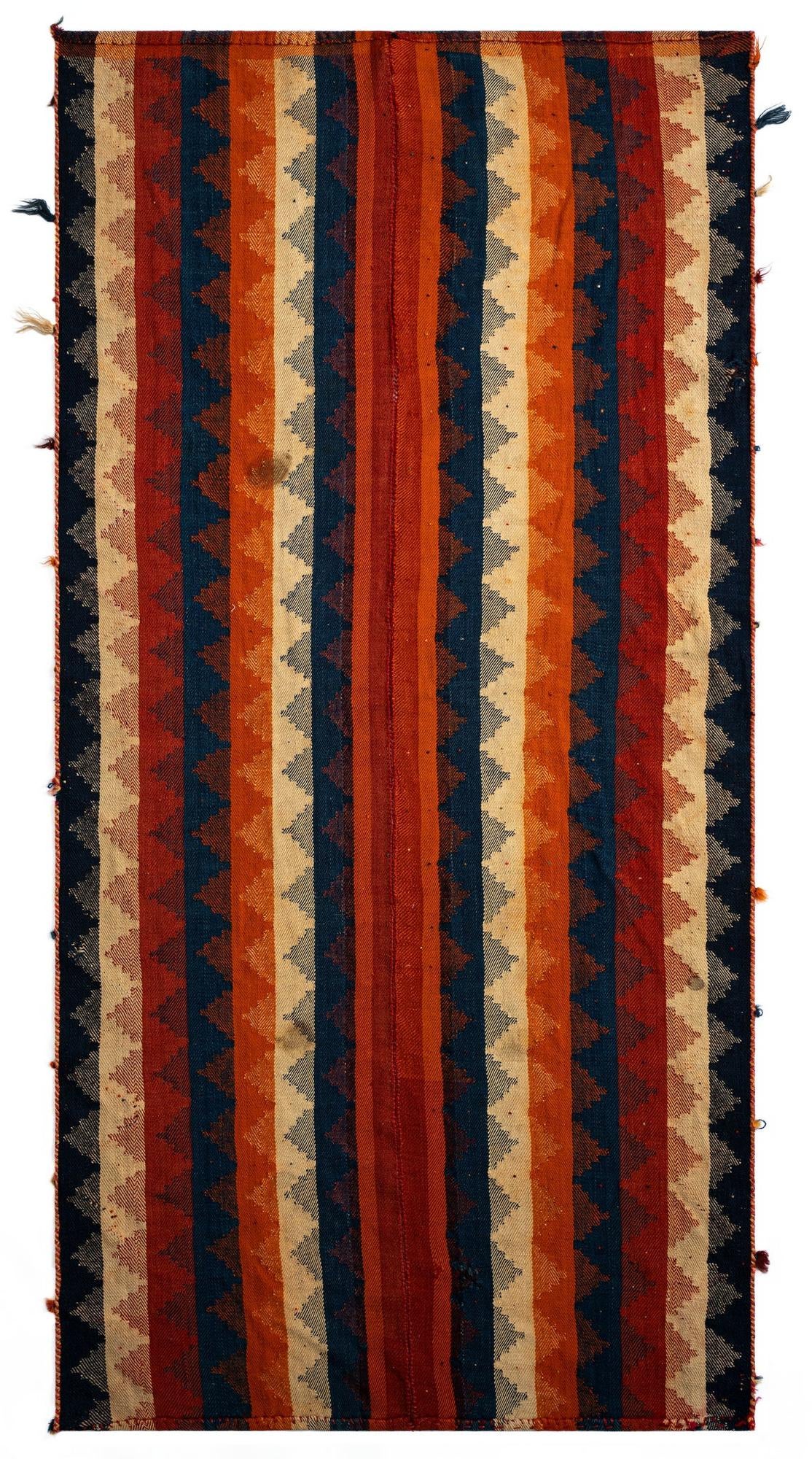 3' 9 x 7' 5 Jajim Wool Rug