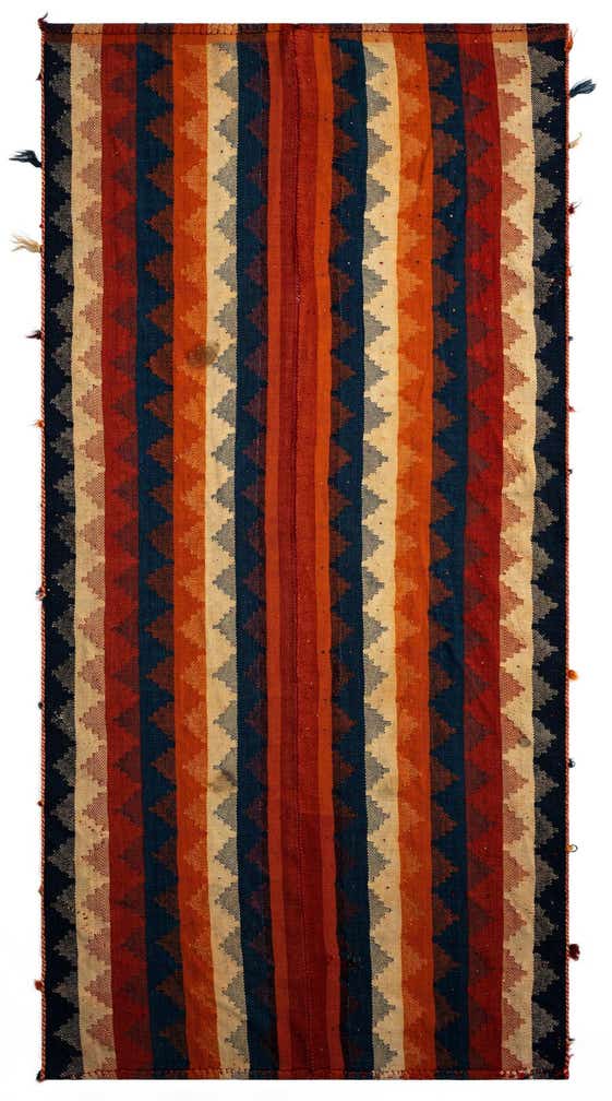3' 9 x 7' 5 Jajim Wool Rug
