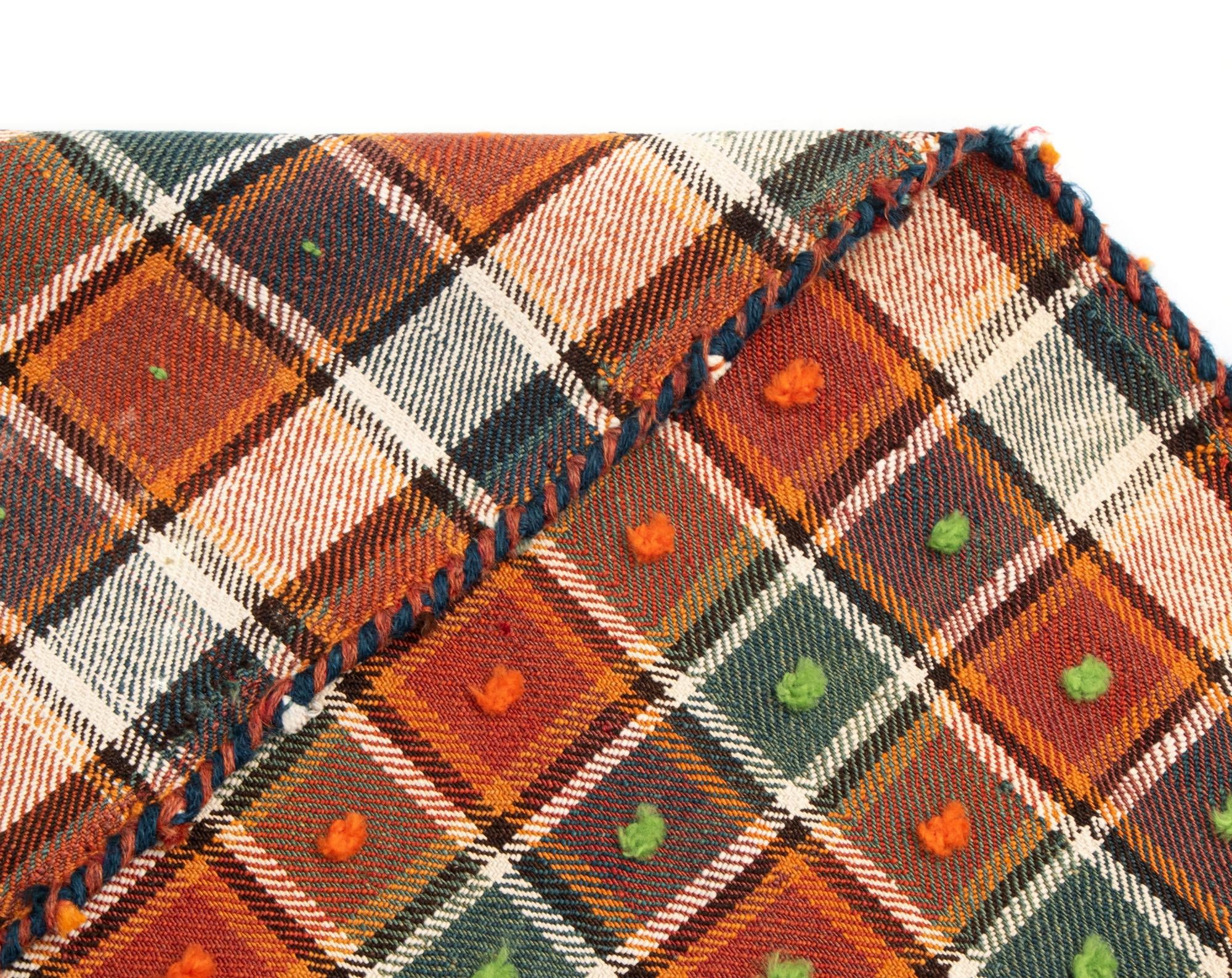 4' 1 x 7' 3 Jajim Wool Rug