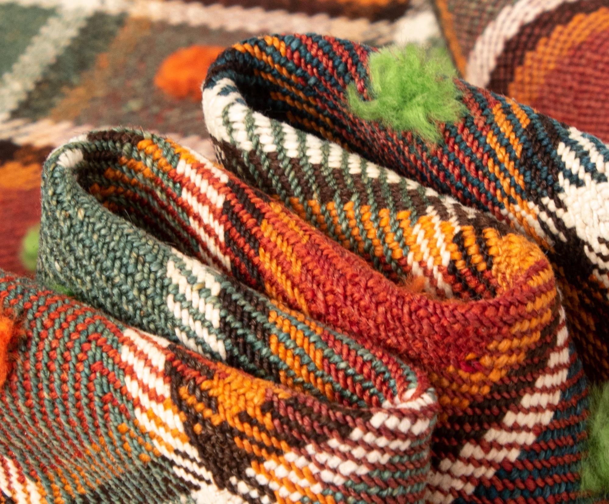 4' 1 x 7' 3 Jajim Wool Rug