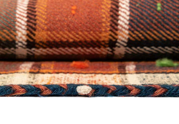 4' 1 x 7' 3 Jajim Wool Rug