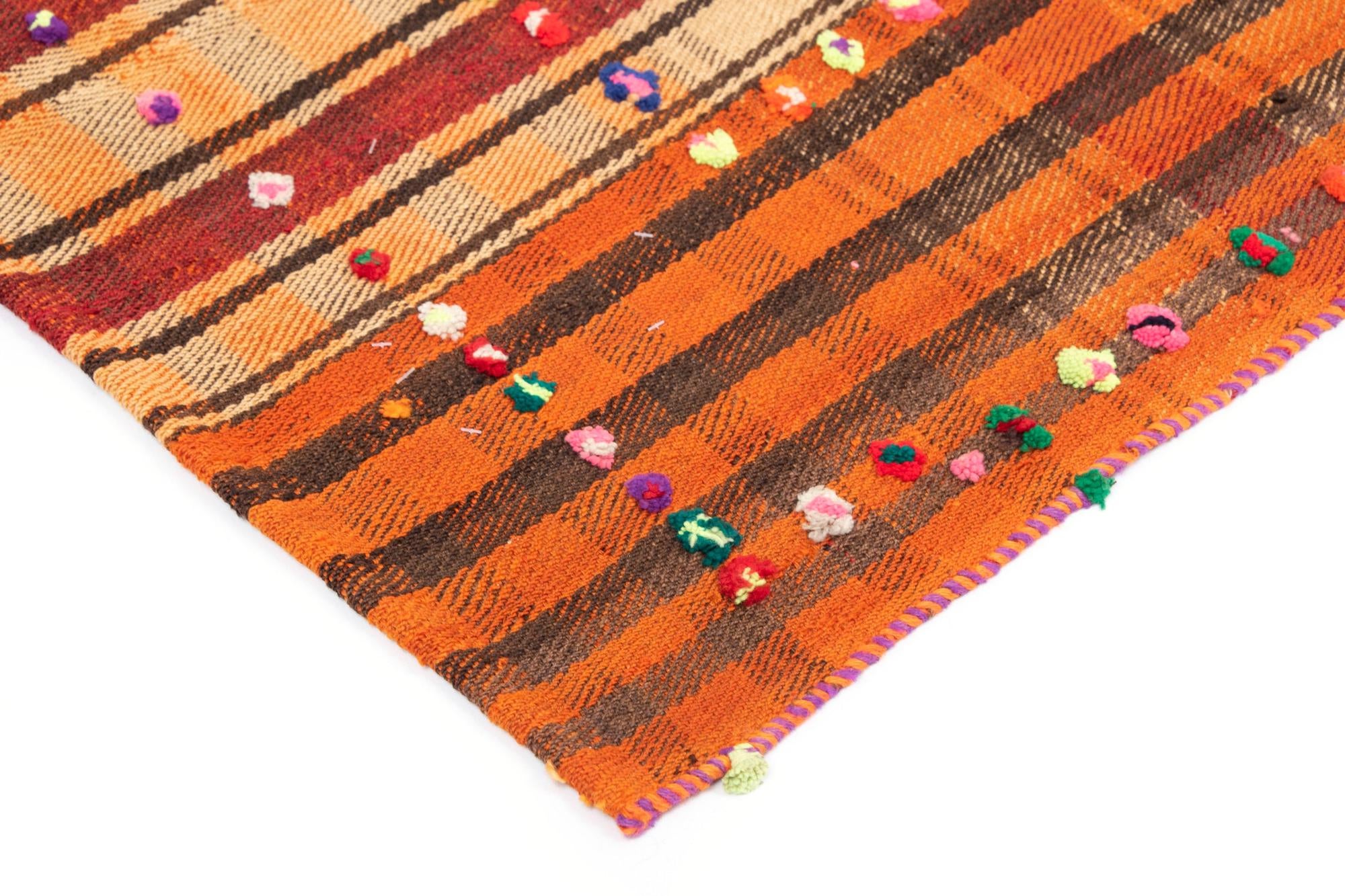 5' 2 x 7' 9 Jajim Wool Rug
