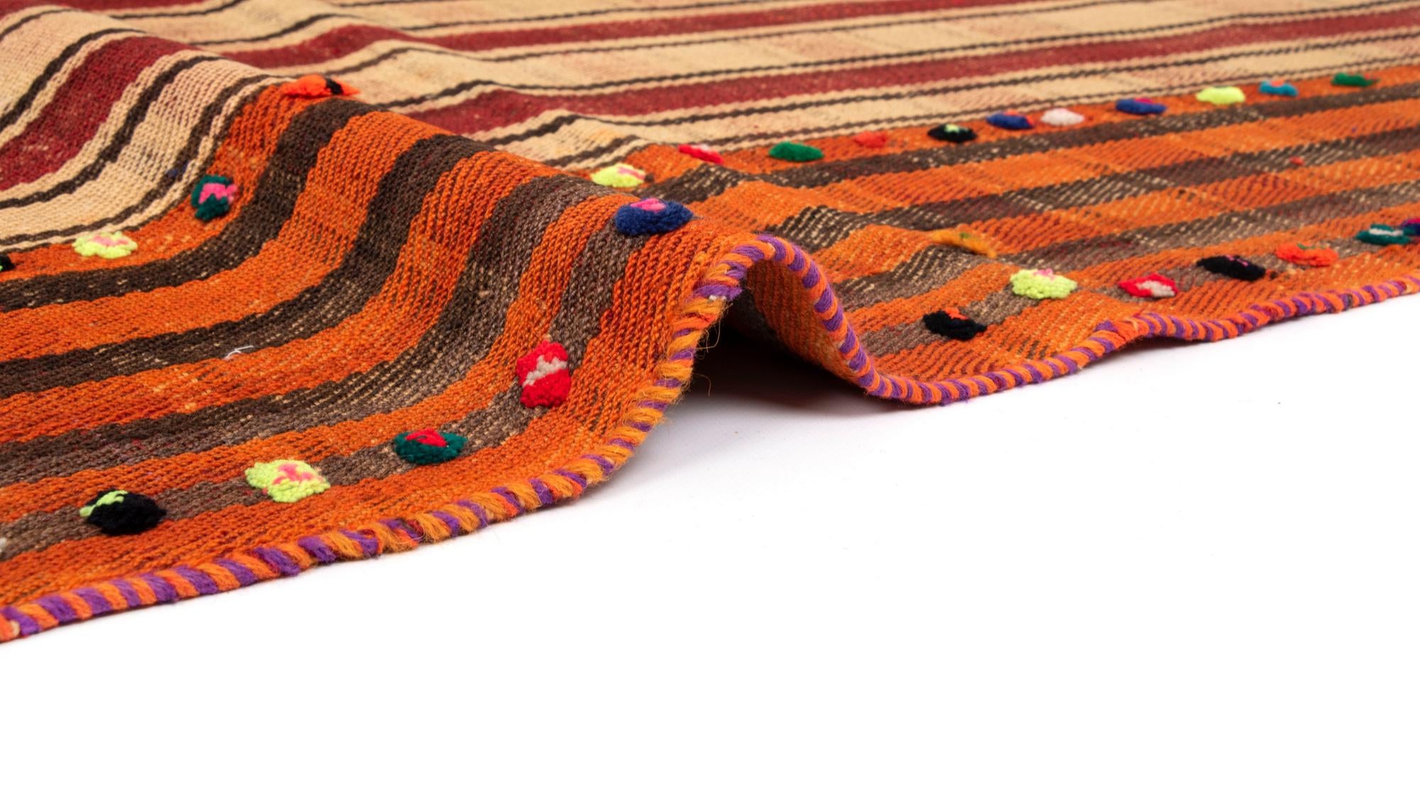 5' 2 x 7' 9 Jajim Wool Rug