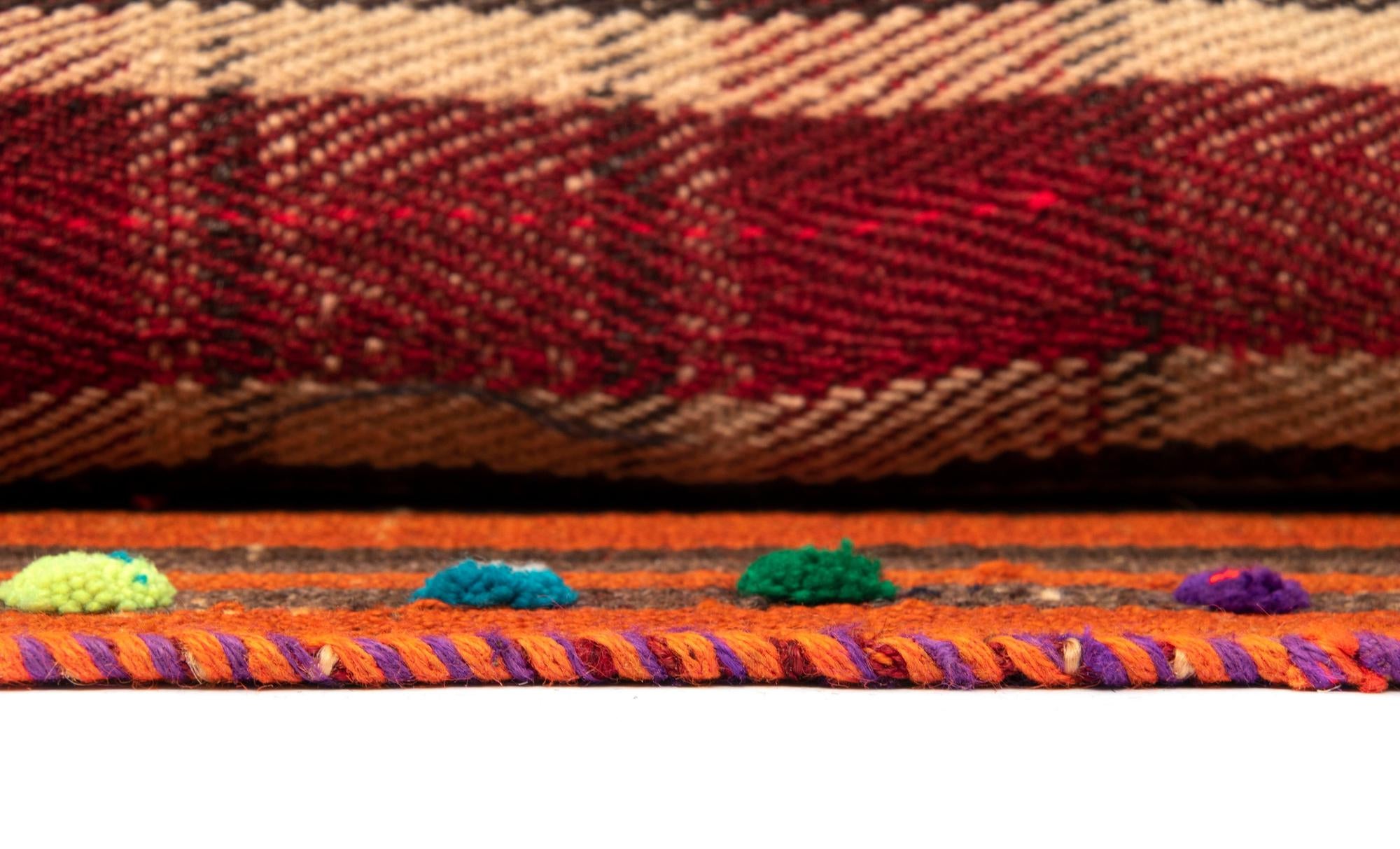 5' 2 x 7' 9 Jajim Wool Rug