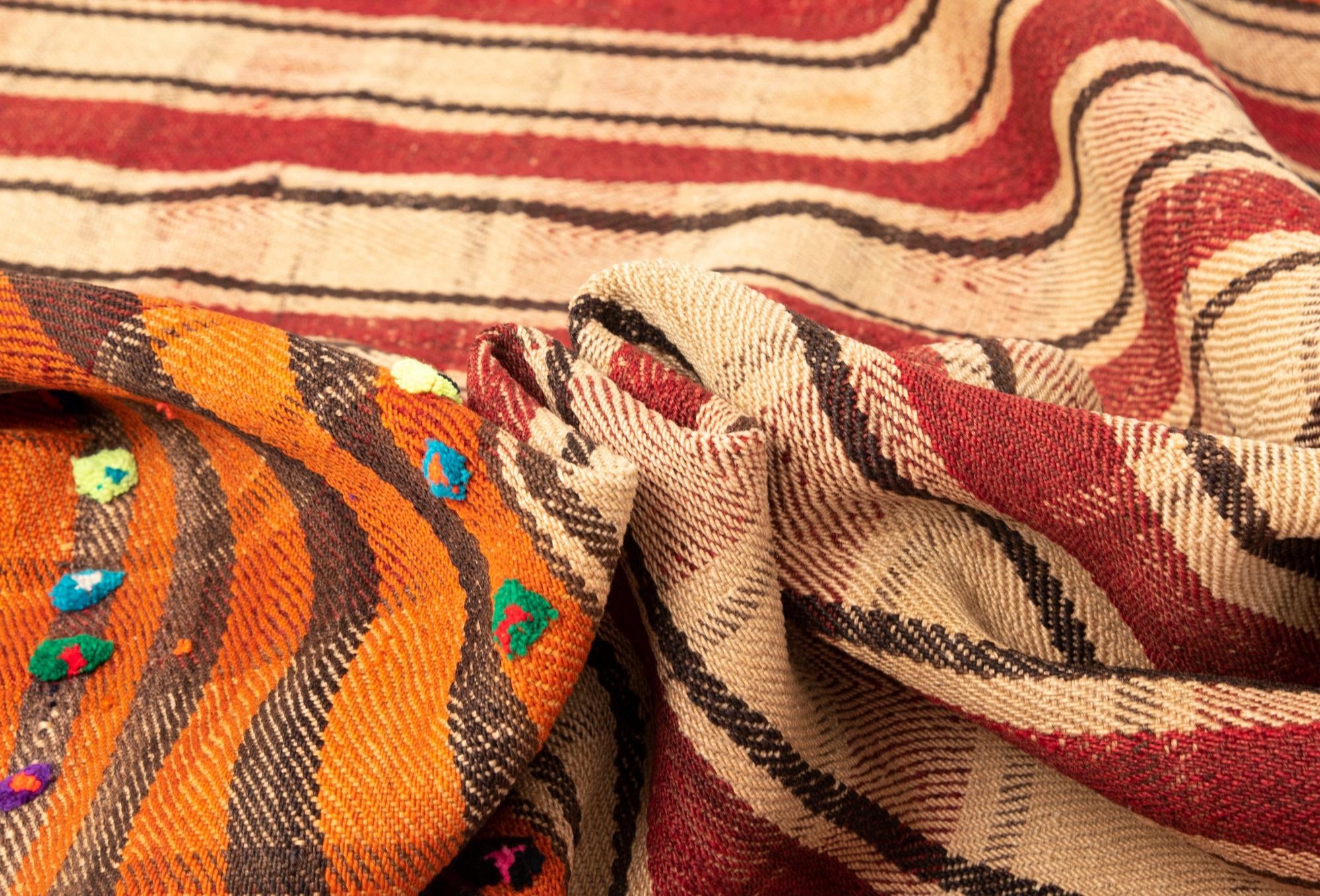5' 2 x 7' 9 Jajim Wool Rug