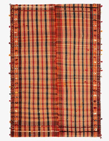 4' 9 x 7' 2 Jajim Wool Rug