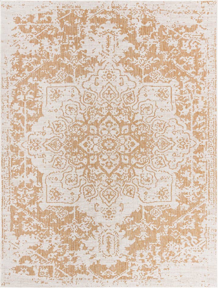 Detail image of 9' x 12' Easy-Clean Jill Zarin Dubai Indoor / Outdoor Rug