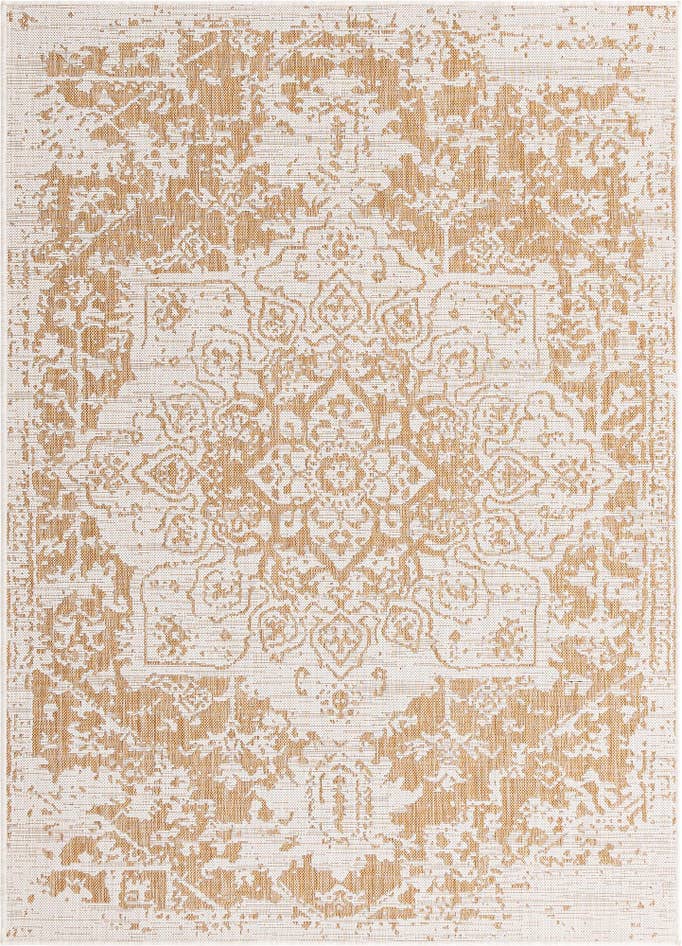 Detail image of 5' 3 x 8' Easy-Clean Jill Zarin Dubai Indoor / Outdoor Rug