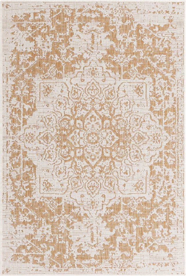 Detail image of 4' x 6' Easy-Clean Jill Zarin Dubai Indoor / Outdoor Rug