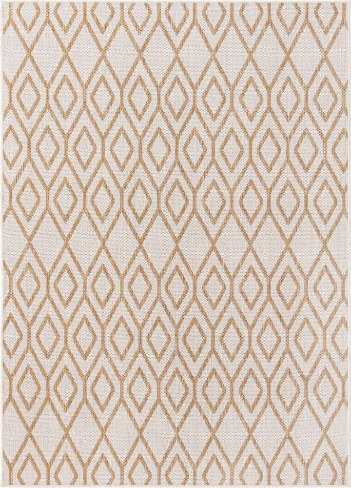 5' 3 x 8' Easy-Clean Jill Zarin Turks and Caicos Indoor / Outdoor Rug