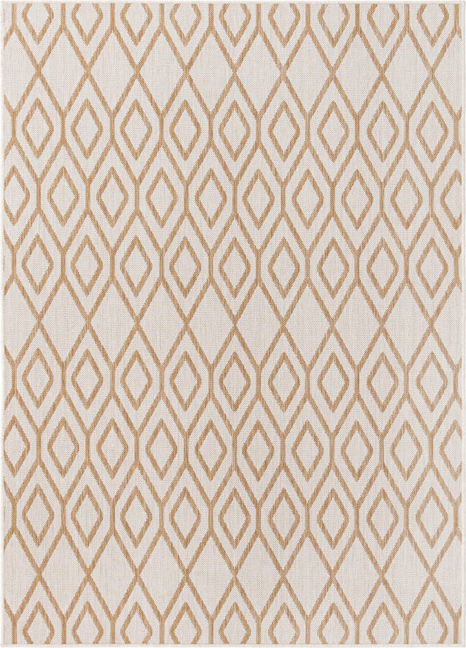 Detail image of 5' 3 x 8' Easy-Clean Jill Zarin Turks and Caicos Indoor / Outdoor Rug