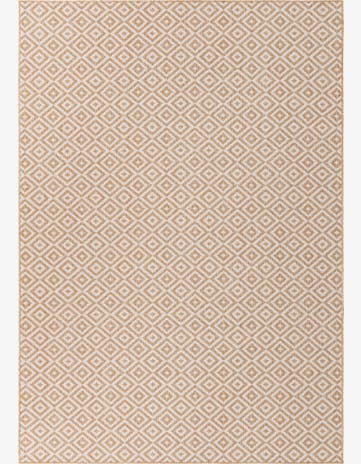 Beige Easy-Clean Jill Zarin Costa Rica Indoor / Outdoor Rug