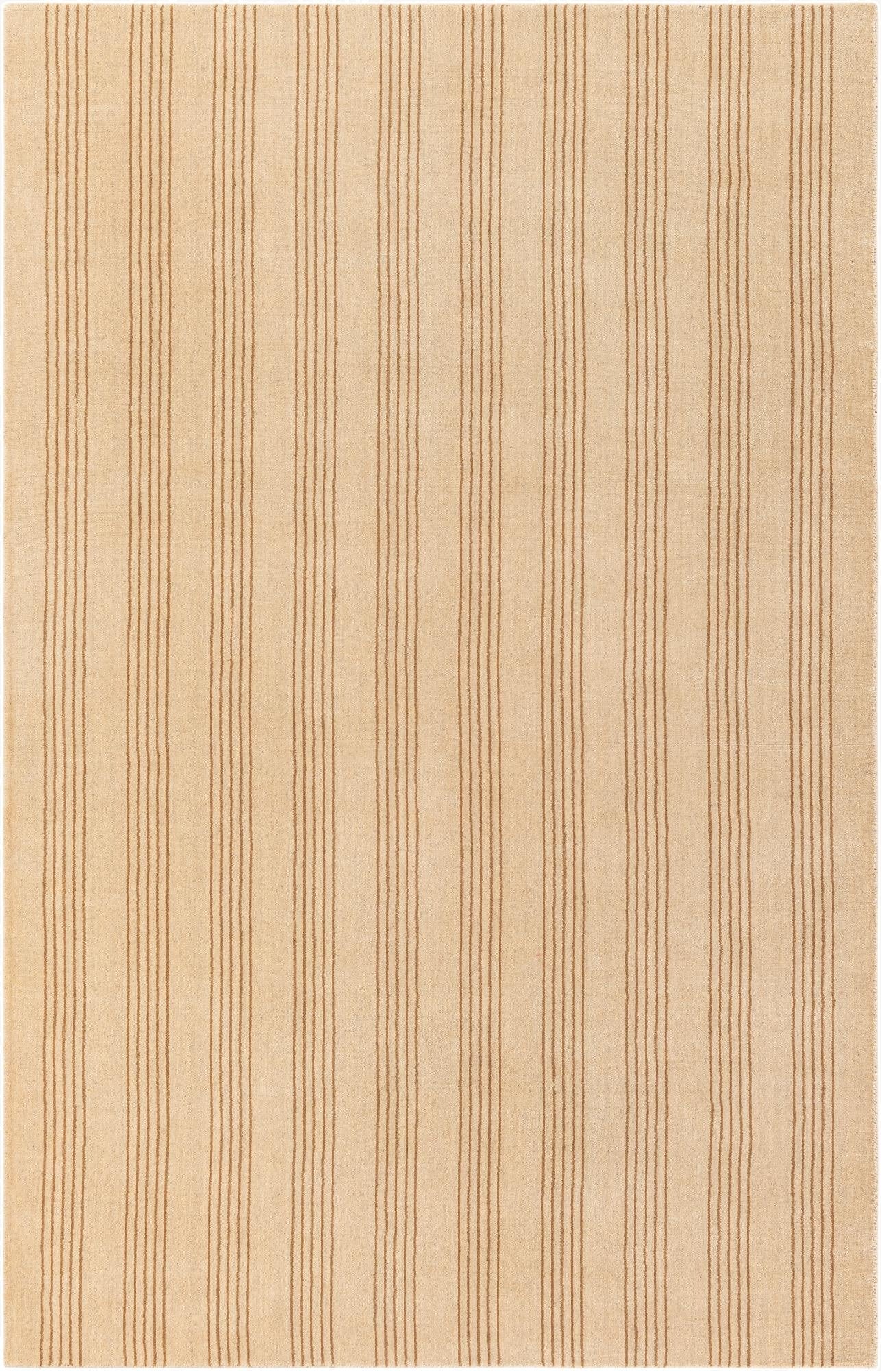 5' 1 x 8' Jill Zarin Striped Wool Rug