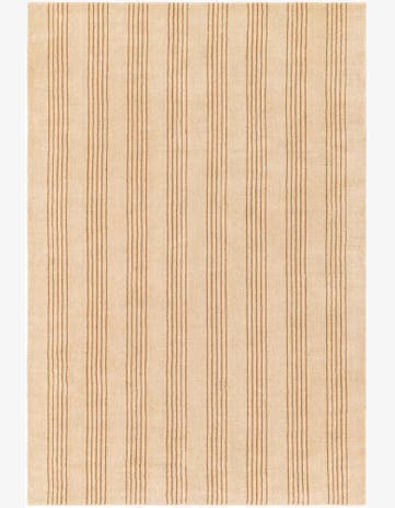 4' 1 x 6' 1 Jill Zarin Striped Wool Rug