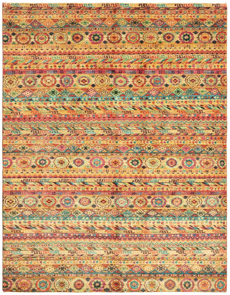 Detail image of 6' 6 x 9' 6 Juma Wool Rug