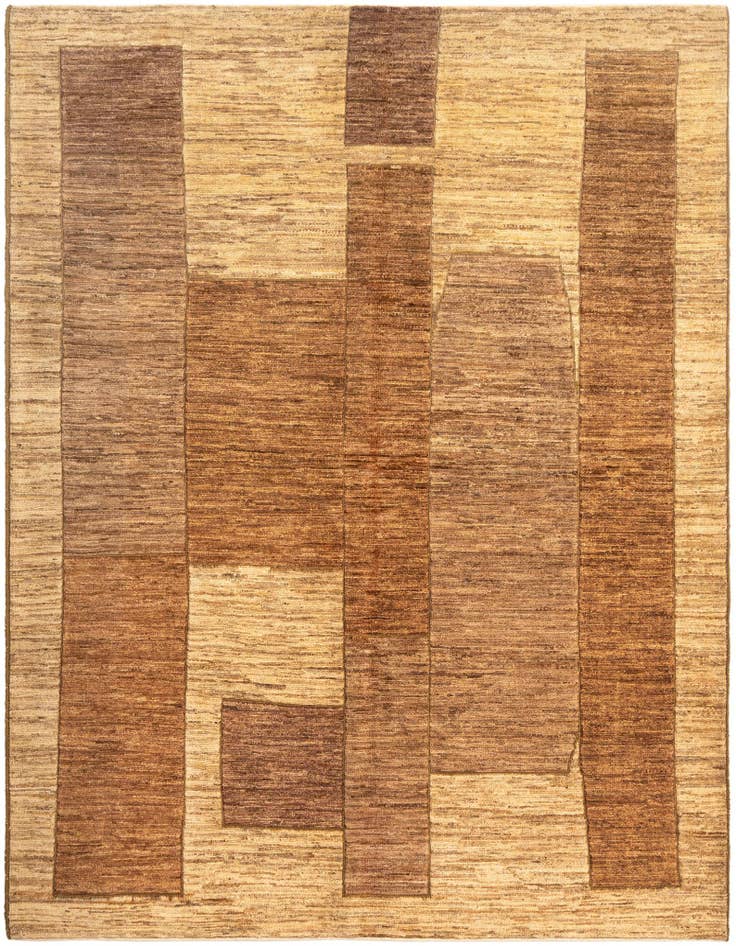 Detail image of 5' 1 x 6' 6 Juma Wool Rug