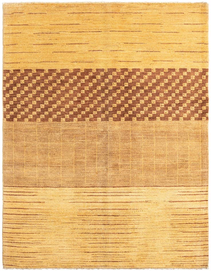 Detail image of 4' 7 x 6' 7 Juma Wool Rug