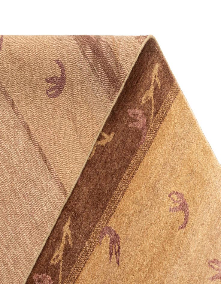 Detail image of 5' 4 x 8' 8 Juma Wool Rug