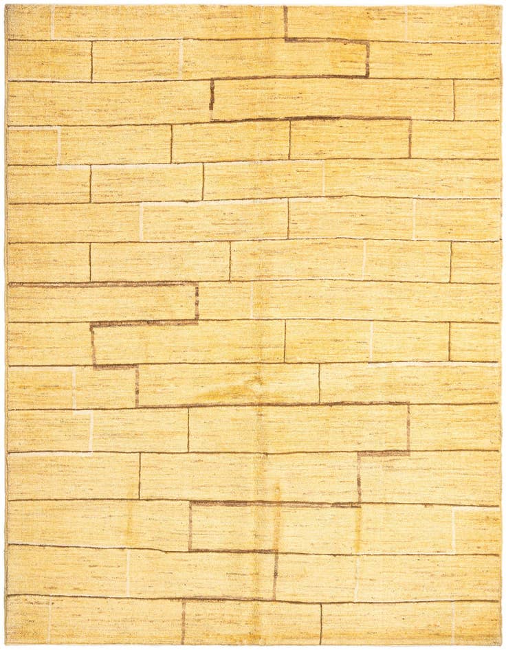 Detail image of 5' 1 x 6' 6 Juma Wool Rug