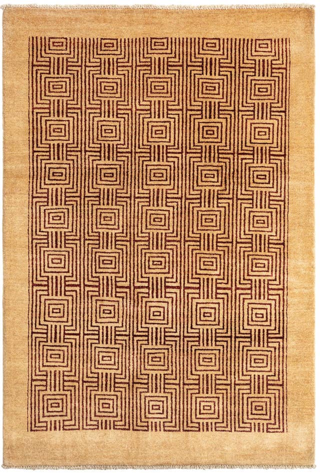 Detail image of 4' 7 x 6' 8 Juma Wool Rug