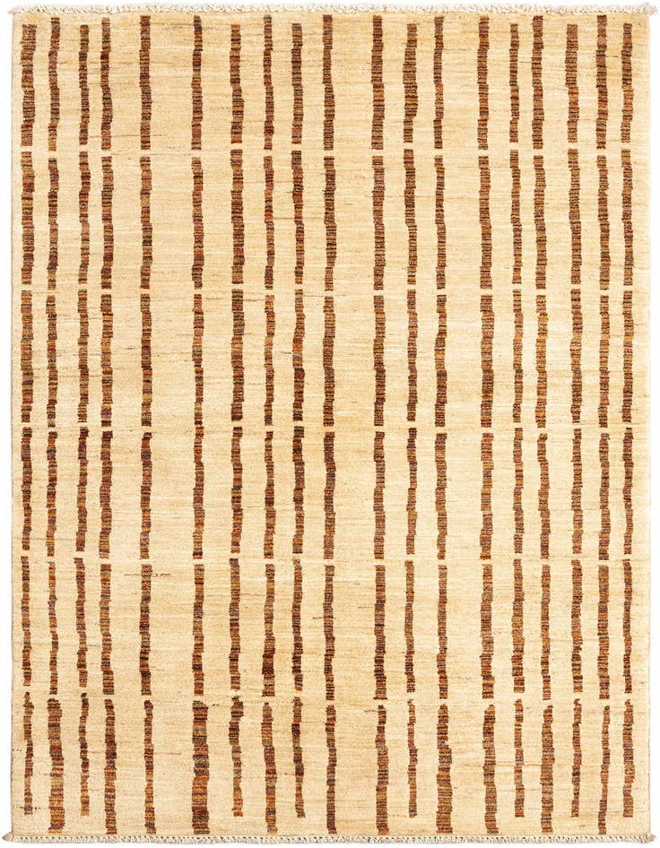 Detail image of 4' 6 x 6' 7 Juma Wool Rug