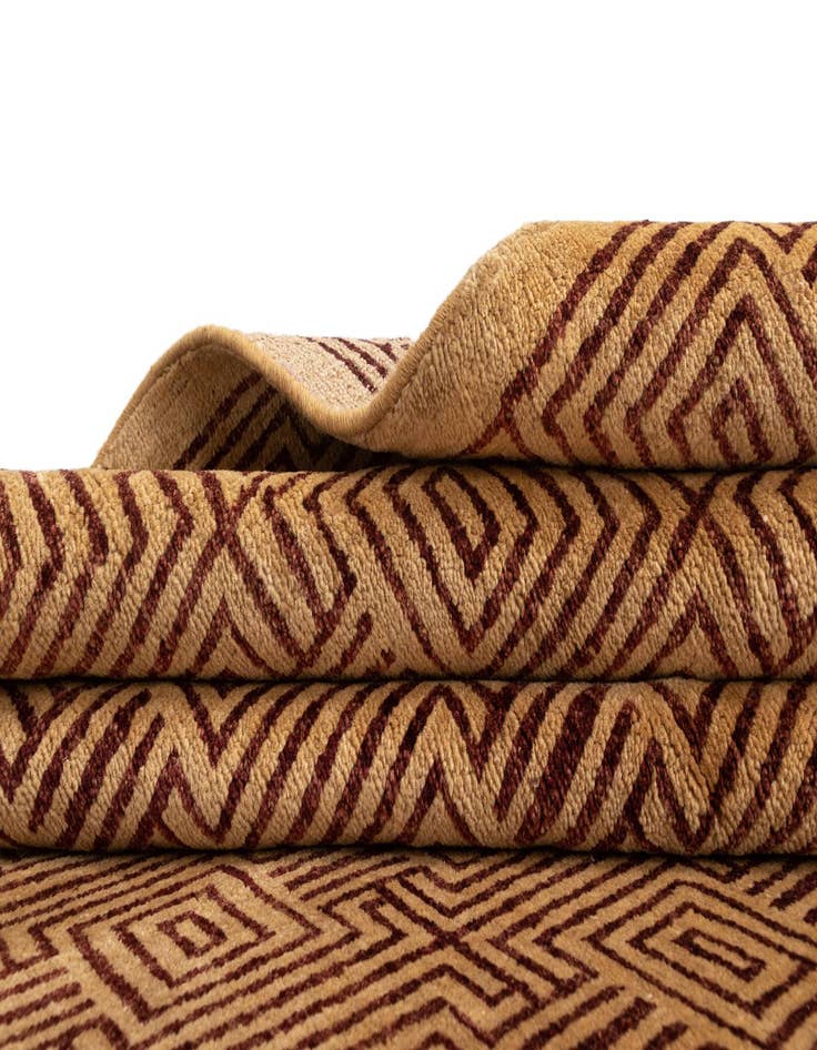 Detail image of 5' 6 x 8' 2 Juma Wool Rug