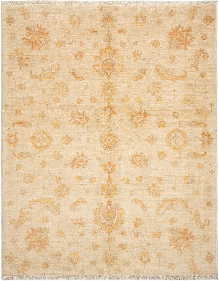 Detail image of 4' 11 x 6' 6 Kaizar Wool Rug