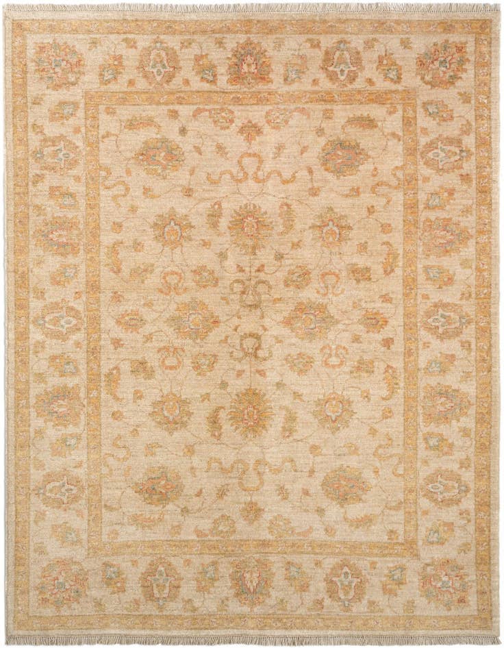 Detail image of 5' 1 x 6' 6 Kaizar Wool Rug