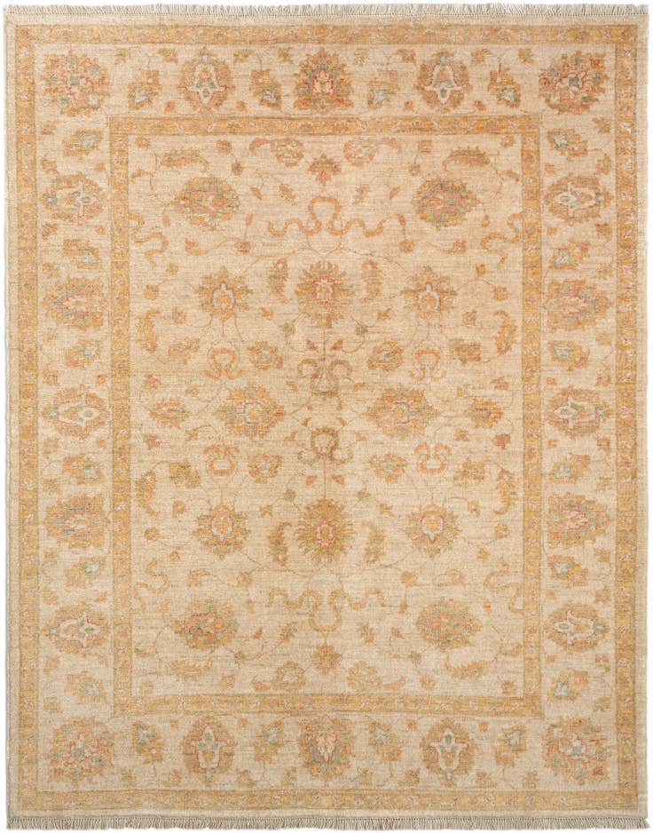 Detail image of 5' 1 x 6' 6 Kaizar Wool Rug