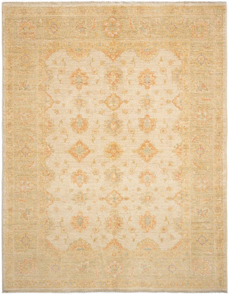 Detail image of 4' 11 x 6' 6 Kaizar Wool Rug