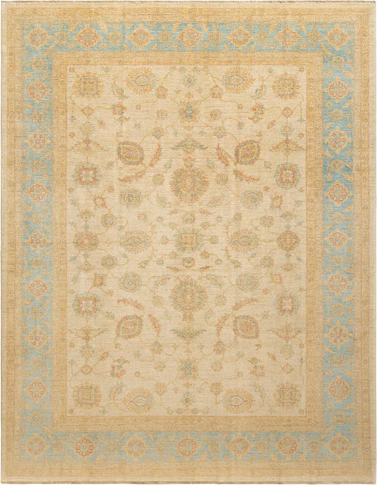 Detail image of 8' 3 x 11' 3 Kaizar Wool Rug