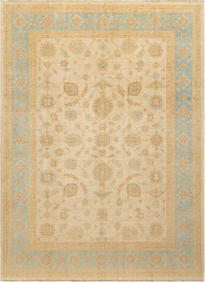 Detail image of 8' 3 x 11' 3 Kaizar Wool Rug