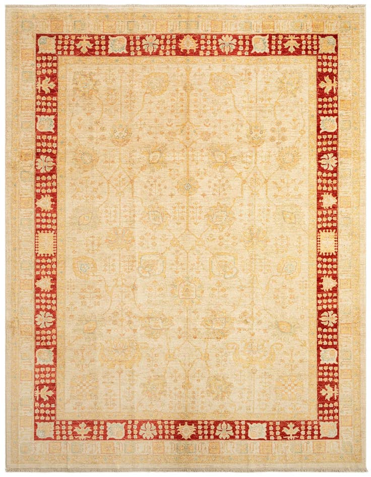 Detail image of 8' 3 x 11' 3 Kaizar Wool Rug